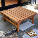 ベンチ 腰掛け 屋外 おしゃれ 木製 庭 ガーデニング 縁台 縁側 デッキ 庭先 椅子 軒先 玄関 エントランス 【納期B】【sms-de-8788】