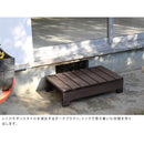 ステップ台 ステップ 屋外 おしゃれ 木製 庭 ガーデニング 縁台 縁側 デッキ 庭先 軒先 玄関 エントランス 【納期B】【sms-des-65】