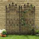 フェンス ゲート DIY ガーデン 柵 枠 アイアン ガーデンフェンス ガーデニング 仕切り 目隠し ヨーロピアン 北欧 2枚セット 【納期B】【sms-dnf150-2p】