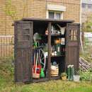 物置 屋外 大型 大きい おしゃれ 組み立て 設置 diy 収納庫 屋外 棚 観音扉 野外 庭 玄関 北欧 ナチュラル 木製 収納棚 ガーデニング 園芸 掃除 キャンプ 用品 【納期B】【sms-dns-0177】