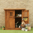 物置 屋外 中型 倉庫 木製 収納庫 庭 物入れ おしゃれ 北欧 ナチュラル 観音開き 家庭用 ウッド 【納期B】【sms-dns-n0710s】