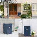 宅配ボックス 戸建 おしゃれ 後付け 宅配BOX ヨーロピアン ポスト 北欧風 大型 大容量 ストッカー 収納庫 一軒家 荷物受け 玄関 エントランス 庭 ガーデニング 【納期B】【sms-dstk420】