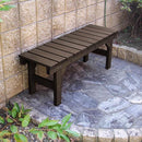 ベンチ 屋外 木製 庭 ガーデニング おしゃれ 椅子 腰掛け エクステリア シンプル ウッド 天然木製 【納期B】【sms-eb-1070】