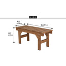 ベンチ 木製 庭 屋外 玄関 ガーデン 縁台 和風 定番 デザイン おしゃれ 椅子 腰掛け エクステリア シンプル ウッド 天然木製 【納期B】【sms-eb-870】