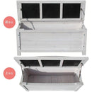 ガーデンチェア 木製 椅子 ガーデニングベンチ チェア スツール 収納 省スペース 物入れ 屋外 庭 おしゃれ ウッド 【納期B】【sms-gbn-900】