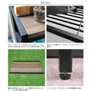 3段ラック ラック 収納 棚 ウォールナット調 シンプル スチール フレーム 黒 ブラック 木目 ビンテージ風 ヴィンテージ調 モダン おしゃれ スタイリッシュ 【納期B】【sms-gnr-8640095】