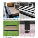 5段ラック ラック 棚 スチール 収納 おしゃれ ウォールナット調 シンプル フレーム 黒 ブラック 木目 ビンテージ風 レトロ モダン スタイリッシュ 【納期B】【sms-gnr-8640175】