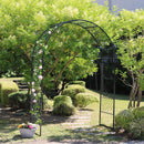 ガーデンアーチ アイアンアーチ 門 装飾 玄関 ガーデン アーチ 庭 園芸 スチール 飾り ヨーロピアン 北欧 南欧 おしゃれ 【納期B】【sms-ia-ed001grn】