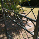 ガーデンアーチ アイアンアーチ 門 装飾 玄関 ガーデン アーチ 庭 園芸 スチール 飾り ヨーロピアン 北欧 南欧 おしゃれ 【納期B】【sms-ia-ed001grn】