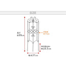 アイアンフェンス フェンス 埋め込み 蝶 蝶々 チョウ 差し込み 仕切り ガーデニング 庭 園芸 【納期B】【sms-if-bf100-2p】