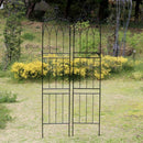 フェンス ガーデニング 庭 園芸 おしゃれ 玄関 土中 埋め込み 差し込み 庭先 ヨーロピアン 北欧 装飾 エクステリア アイアン 設置 簡単 DIY 指すだけ 仕切り 【納期B】【sms-if-dr029-2p】