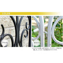 トレリス アイアン バラ フェンス 白 ガーデン ホワイト アーチ ガーデン雑貨 花壇 自立 ガーデンフェンス アイアンフェンス おしゃれ DIY 埋め込み 差し込み 【納期B】【sms-if-fn7950-2p】