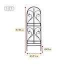トレリス アイアン バラ フェンス 白 ガーデン ホワイト アーチ ガーデン雑貨 花壇 自立 ガーデンフェンス アイアンフェンス おしゃれ DIY 埋め込み 差し込み 【納期B】【sms-if-fn7950-2p】