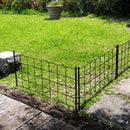 アイアンフェンス フェンス 指すだけ 仕切り シンプル ガーデニング 庭 園芸 おしゃれ 装飾 エクステリア 玄関 土中 埋め込み 差し込み 【納期B】【sms-if-gr021-4p】