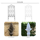 フェンス 柵 枠 家庭用 ガーデンフェンス diy 庭 玄関 エントランス ガーデニング 北欧 ホワイト 白 ヨーロピアン 中世 ヨーロッパ お城 2枚セット 【納期B】【sms-ifrose-150-2p】