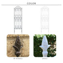 フェンス ヨーロピアン 枠 柵 ガーデンフェンス 家庭用 おしゃれ 庭 玄関 diy 埋める 埋め込み 差し込み 差す アンティーク 北欧 ヨーロッパ 2枚セット 【納期B】【sms-ifrose-220-2p】