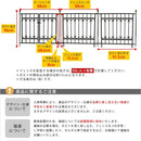 ゲート 門 扉 フェンス 自作 diy ガーデニング 園芸 ガーデンフェンス 枠 柵 仕切り エントランス 【納期B】【sms-ipn-7022g】