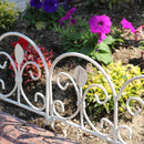 ガーデンフェンス 柵 小さい ミニ ガーデニング DIY アイアン製 【納期B】【sms-ipn-7238tg】