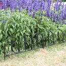 ガーデンフェンス 柵 小さい ミニ ガーデニング DIY アイアン製 【納期B】【sms-ipn-7238tg】