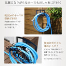 ホース用ハンガー 庭 園芸 ホースリール ガーデニング おしゃれ 散水ホース フック ラック 北欧 アイアン ガーデン 姫 姫系 アンティーク 西洋 【納期B】【sms-ipn-7682】