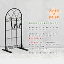 ホースハンガーラック ガーデニング 園芸 庭 玄関 ホースハンガー アイアン製 【納期B】【sms-jk-805】