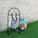 ホースハンガーラック ガーデニング 園芸 庭 玄関 ホースハンガー アイアン製 【納期B】【sms-jk-805】