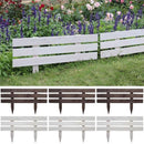 柵 フェンス 庭 おしゃれ 屋外 木製 花壇 DIY 差し込み 埋め込み ウッドフェンス 横板 向き ガーデニング 園芸用品 ガーデンフェンス 北欧 おすすめ 3枚セット 【納期B】【sms-jsbf-8045-3p】