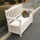 ガーデンベンチ ガーデンチェア 椅子 屋外 収納つき 天然木製 収納スペース 庭 物入れ おしゃれ 北欧 ガーデニング 【納期B】【sms-jyb-120】