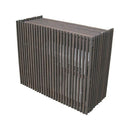 室外機カバー 大型 大きいサイズ ワイド 木製 エアコンカバー 日よけ 省エネ 節電 【納期B】【sms-mac-1100】