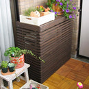 室外機 カバー 柵 枠 ボーダー 室外機カバー 省エネ効果 節約 節電 ボックス エアコン室外機カバー 【納期B】【sms-mac-935bs】