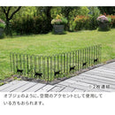 アイアンフェンス スチール 折りたたみ 柵 自立 置くだけ スタンド 折り畳み ネコ 猫 おしゃれ 外構 3連 ガーデニング ガレージ 玄関 庭 園芸 間仕切り 花壇 【納期B】【sms-nk120】