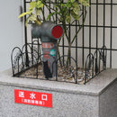 アイアンフェンス 猫 ネコ かわいい 柵 ミニフェンス ホワイト 白 間仕切り 花壇 デコレーション 装飾 庭 ガーデニング 黒 アンティーク おしゃれ 北欧 園芸 【納期B】【sms-nk7238-3p】