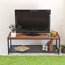 テレビボード シンプル ローラック 木目 金属 モダン ミッドセンチュリー ウッド ラック カフェ風 北欧 TV台 TVボード テレビ台 【納期B】【sms-pr-tv1130brn】