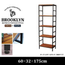 棚 5段 オープンラック スチール製 天然木製 おしゃれ 【納期B】【sms-pru-6032175】