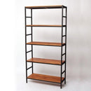 オープンラック 棚板可動 5段 カフェ風 北欧 棚 収納 【納期B】【sms-pru-8632175】