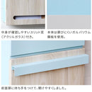 ポスト 郵便受け 壁 取り付け 壁付け おしゃれ かわいい ヨーロピアン 鍵つき スペアキー 北欧 A4サイズ対応 ネコポス対応 レターパック対応 玄関 エクステリア 【納期B】【sms-pst-001】