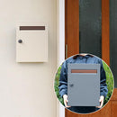 ポスト 郵便受け 壁付け おしゃれ シンプル スタイリッシュ スリム 薄型 コンパクト モダン 鍵つき ダイヤル錠 A4サイズ対応 ネコポス対応 レターパック対応 【納期B】【sms-pst-003】