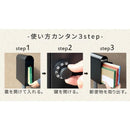 郵便受け 玄関ポスト スリム 細い スタンドポスト 郵便ポスト 自立式 戸建て 置くだけ 後から シンプル モダン スタイリッシュ 鍵付き ダイヤル錠 新聞受け 【納期B】【sms-pst-009】