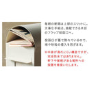 郵便受け 玄関ポスト スリム 細い スタンドポスト 郵便ポスト 自立式 戸建て 置くだけ 後から シンプル モダン スタイリッシュ 鍵付き ダイヤル錠 新聞受け 【納期B】【sms-pst-009】