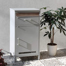 宅配ボックス 大容量 おしゃれ スタイリッシュ 宅配BOX 不在ボックス 荷物 受取り 置き配 シンプル 郵便ポスト 郵便受け 玄関 自立式 置くだけ 戸建て モダン 【納期B】【sms-pst-010】