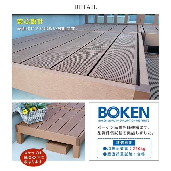 人工木ウッドデッキ「ecofeel」