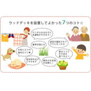 ウッドデッキ 人工木 diy おしゃれ 人工木製 リアル デッキ 縁台 腐らない 長持ち 錆びない メンテナンス不要 丈夫 安全 ガーデニング 縁側 軒先 庭 玄関 テラス 【納期B】【sms-pwde-1p】