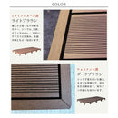 ウッドデッキ 8セット 人工木 diy おしゃれ 人工木製 縁台 腐らない錆びない メンテナンス不要 丈夫 安全 ガーデニング 縁側 軒先 庭 北欧 ナチュラル モダン 【納期B】【sms-pwde-8p】