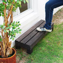 ステップ台 木製 ウッドデッキ 庭 ガーデニング 【納期B】【sms-sdkit3090dbr】