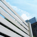 フェンス 玄関 庭 目隠し 柵 ポール 支柱 DIY 木製 ボーダー 【納期B】【sms-sfbf1000f-ub】