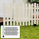 ピケットフェンス ストレート連結セット 平地用 フェンス 柵 ガーデンフェンス ガーデニングフェンス 【納期B】【sms-sfps1200e-hb】