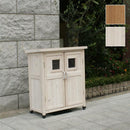 物置 屋外 小型 小さい おしゃれ 小屋 北欧 ストッカー 収納庫 カントリー 棚 観音扉 野外 庭 玄関 木製 ガーデニング 園芸 掃除 キャンプ アウトドア 用品 用具 【納期B】【sms-spg-002】