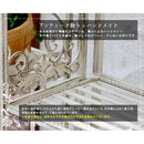 3段ラック ホワイト 白 棚 ラック アンティーク スチール ミッドセンチュリー カフェ 北欧 レトロ 【納期B】【sms-spl-6620wht】