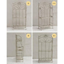 3段ラック ホワイト 白 棚 ラック アンティーク スチール ミッドセンチュリー カフェ 北欧 レトロ 【納期B】【sms-spl-6620wht】