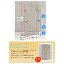 3段ラック ホワイト 白 棚 ラック アンティーク スチール ミッドセンチュリー カフェ 北欧 レトロ 【納期B】【sms-spl-6620wht】